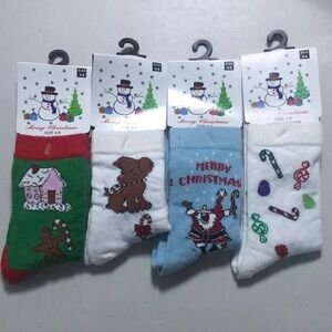 Christmas Themed Socks Set